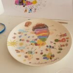 Celebrar a Primavera, com tintas e giz cerâmicos