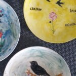 Celebrar a Primavera, com tintas e giz cerâmicos